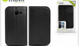 Samsung S7572 Galaxy Trend II Duos flipes tok kártyatartóval - Muvit Slim and Stand - black
