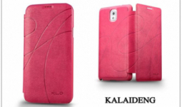 Samsung SM-G900 Galaxy S5 flipes tok - Kalaideng Oscar 2 Series - pink