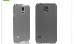 Samsung SM-G900 Galaxy S5 hátlap - Case-Mate Barely There - silver