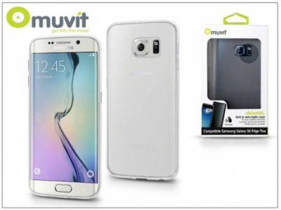 Samsung SM-G928 Galaxy S6 Edge Plus hátlap - Muvit ThinGel - transparent