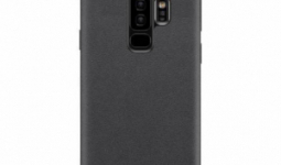Samsung SM-G965 Galaxy S9+, Baseus Super Fiber műanyag védőtok, Mikroszálas szövettel bevont, Fekete