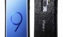 Samsung  SM-G965 Galaxy S9+, iFace műanyag védőtok, Szilikon betétes, Mozaik mintás