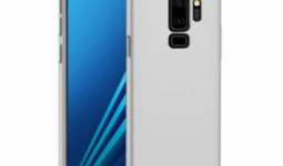 Samsung SM-G965 Galaxy S9+, Mofi Shield Sim műanyag védőtok, Ezüst