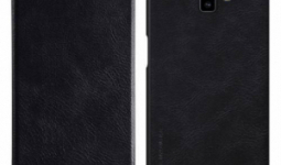 Samsung SM-J610F Galaxy J6+, Nillkin Qin notesz tok, Fekete