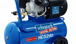 Scheppach HC 52 dc olajkenésű kéthengeres kompresszor 50 l