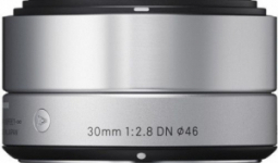 Sigma 30mm F/2.8 (A) EX DN ezüst objektív Olympushoz