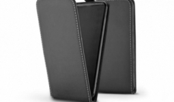 Slim Flexi Flip bőrtok - Samsung A315F Galaxy A31 - fekete