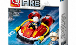 Sluban Fire – Kis tűzoltó légpárnás csónak építőjáték készlet