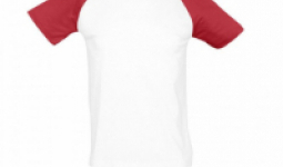 SOL'S SO11190 férfi póló, White/Red