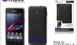 Sony Xperia E1 (D2005) hátlap - Made for Xperia Muvit miniGel - black