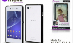 Sony Xperia E3 (D2203) hátlap - Made for Xperia Muvit My Frame - black/clear