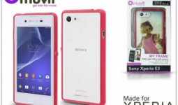 Sony Xperia E3 (D2203) hátlap - Made for Xperia Muvit My Frame - red/clear