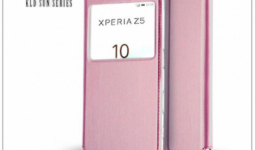 Sony Xperia Z5 (E6653) flipes tok - Kalaideng Sun Series View Cover - pink