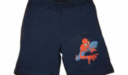 Spider-Man pattern boy cotton short