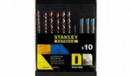 Stanley FatMax 10 részes U befogású dekopírfűrészlap  készlet HSS/HCS