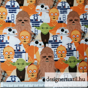 Star Wars karakterek pamutvászon (Star Wars Character Packed Cotton)