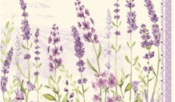 Szalvéta papír 20db-os Lavender Field