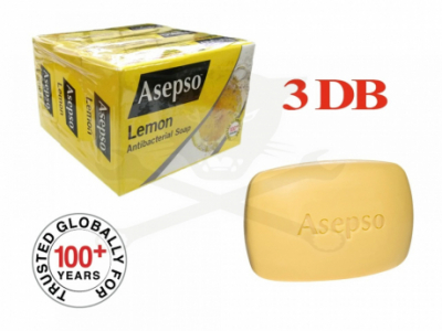 Szappan 3 db-os Asepso Citrom ANTIBAKTERIÁLIS szappan 3x80 g (821CJT5)