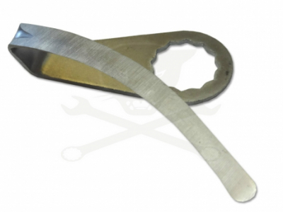Szélvédőkivágó kés 2D "U" alakú íves 90 mm (TP6014-2D)
