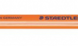 Szövegkiemelő ceruza, háromszögletű, STAEDTLER 'Textsurfer Dry 128 64', neon narancs