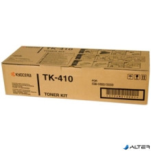 TK410 Fénymásolótoner KM 1620, 1650 fénymásolókhoz, KYOCERA-MITA fekete, 15k
