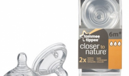 Tommee Tippee gyors folyású cumisüveg cumi (2db) BPA-mentes 42112441
