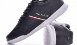 TommyHilfiger Lightweight Leather Mix Sneaker Férfi TommyHilfiger Utcai cipő