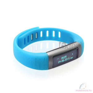 U9 OLED Bluetooth Smart Karkötő óra Samsung telefonhoz kék