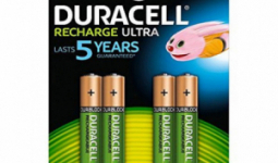 Újratölthető akkumulátorok DURACELL DURDLLR03P4B HR03 AAA 800 mAh (4 pcs)