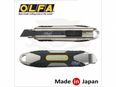 Vágókés OLFA 18 mm törh.penge, automata rögz. - erős aluházas XD (MXP-AL)