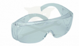 Védőszemüveg - VISITOR - víztiszta, oldalsó védelemmel EN 166 (SE2160)