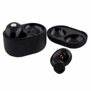 Vezeték nélküli Fejhallgató CoolBox COO-AUB-P03BK Fekete