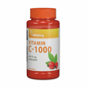 VITAKING – C-vitamin 1000 mg csipkebogyóval 100 tabletta
