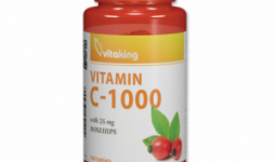 VITAKING – C-vitamin 1000 mg csipkebogyóval 100 tabletta