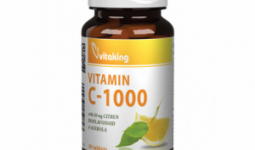 VITAKING – C-vitamin 1000mg + 50 mg acerola + 50 mg + 10 mg csipkebogyó 30 tabletta