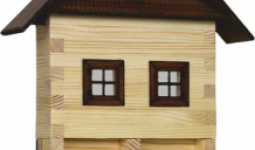 WALACHIA fa építőjáték modell - városháza front