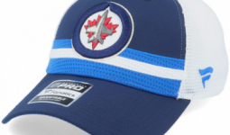 Winnipeg Jets Authentic Pro Draft Structured Trucker Cap Team-OS UNISEX Fanatics Sapkák