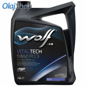 WOLF Vitaltech 5W-40 PI C3 (4 L) motorolaj