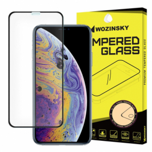 Wozinsky PRO+ 5D Apple iPhone X / XS edzett üveg kijelzővédő - fekete