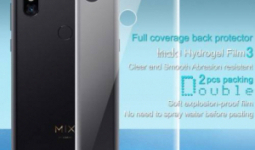 Xiaomi Mi Mix 3, Imak HD Hydrogel Protector hátlapvédő fólia, 2db, 0,15 mm, A teljes hátlapot védi