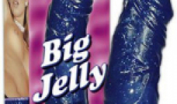 You2Toys Big Jelly zselés vibrátor 23cm - kék