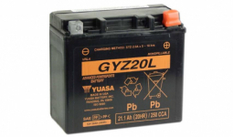 Yuasa GYZ20L 12V 20Ah gondozásmentes AGM (zselés) motor akkumulátor
