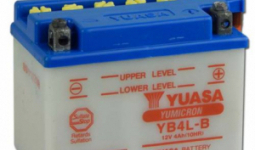 Yuasa YB4L-B 12V 4Ah Motor akkumulátor sav nélkül