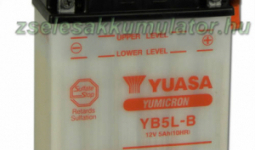 Yuasa YB5L-B 12V 5Ah Motor akkumulátor sav nélkül