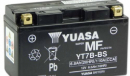 Yuasa YT7B-BS 12V 6,5Ah gondozásmentes AGM (zselés) motor akkumulátor