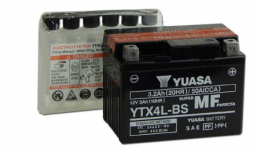 Yuasa YTX4L-BS 12V 3,2Ah gondozásmentes AGM (zselés) motor akkumulátor